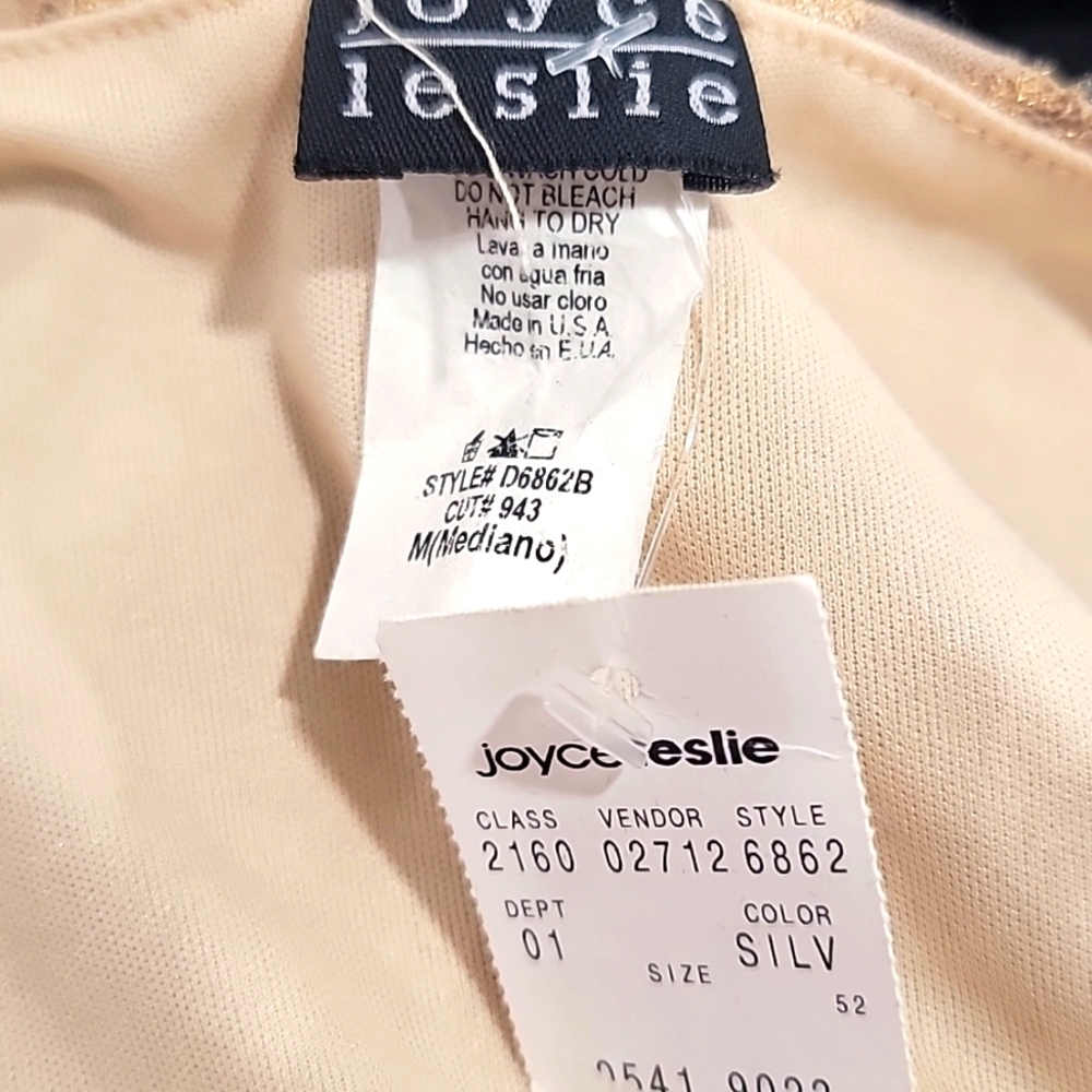 Cottagecore Style Joyce Leslie Gold Woman's Dress Size Medium. C129 - Picture 4 of 6